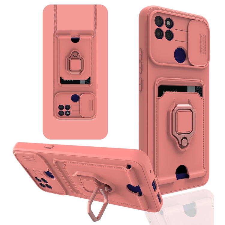 For Motorola Moto G9 Power Sliding Camera Cover Design TPU Phone Case