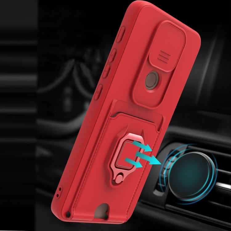 For Motorola Moto G9 / G9 Play Sliding Camera Cover Design TPU Phone Case