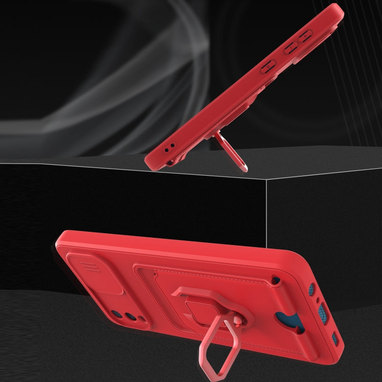 For Samsung Galaxy A02 Sliding Camera Cover Design TPU Phone Case