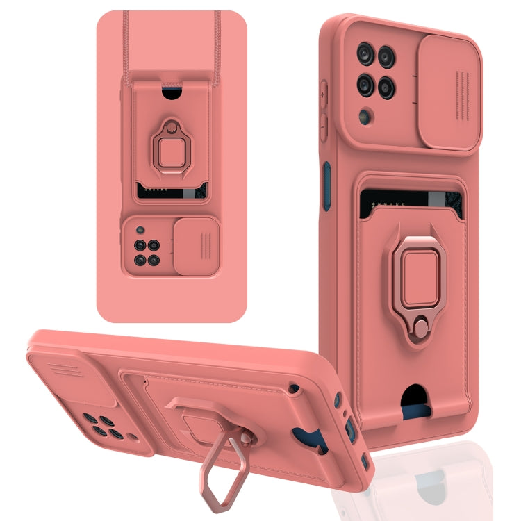 For Samsung Galaxy A12 5G Sliding Camera Cover Design TPU Phone Case