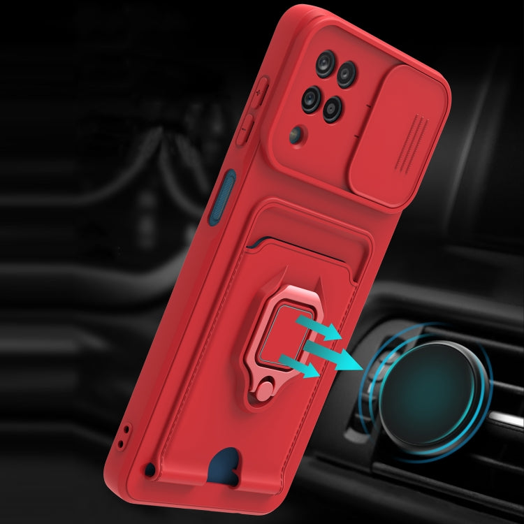 For Samsung Galaxy A12 5G Sliding Camera Cover Design TPU Phone Case