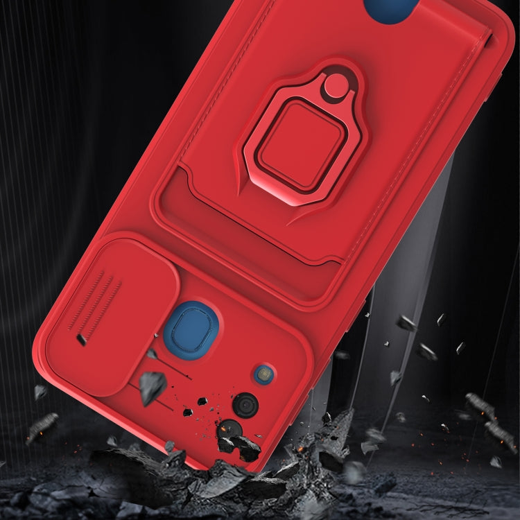 For Samsung Galaxy A20 / A30 Sliding Camera Cover Design TPU Phone Case
