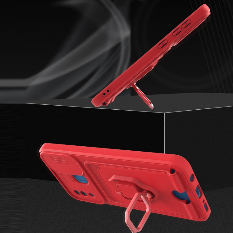 For Samsung Galaxy A20 / A30 Sliding Camera Cover Design TPU Phone Case