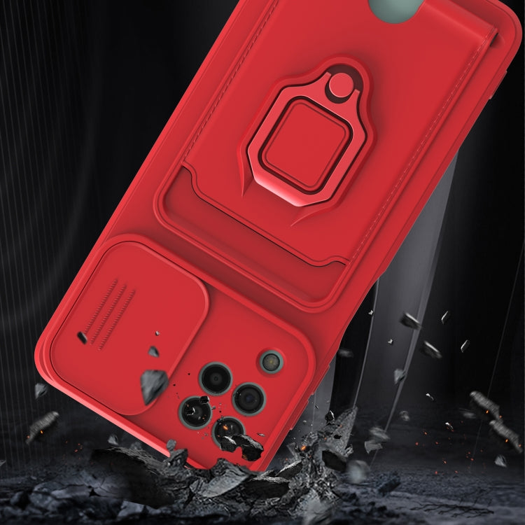 For Samsung Galaxy A22 4G Sliding Camera Cover Design TPU Phone Case