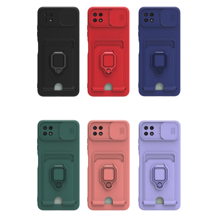For Samsung Galaxy A22 5G Sliding Camera Cover Design TPU Phone Case