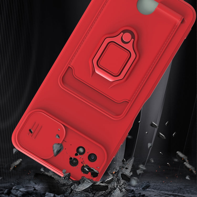 For Samsung Galaxy A22 5G Sliding Camera Cover Design TPU Phone Case