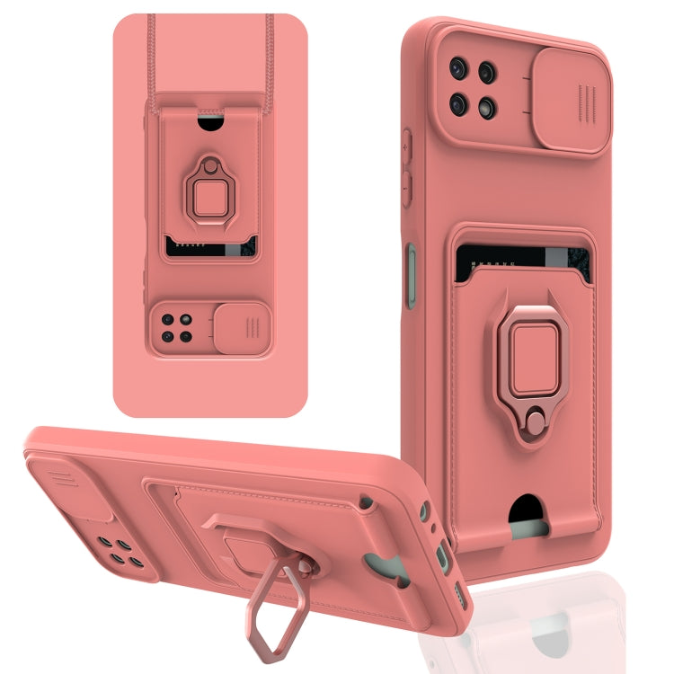 For Samsung Galaxy A22 5G Sliding Camera Cover Design TPU Phone Case