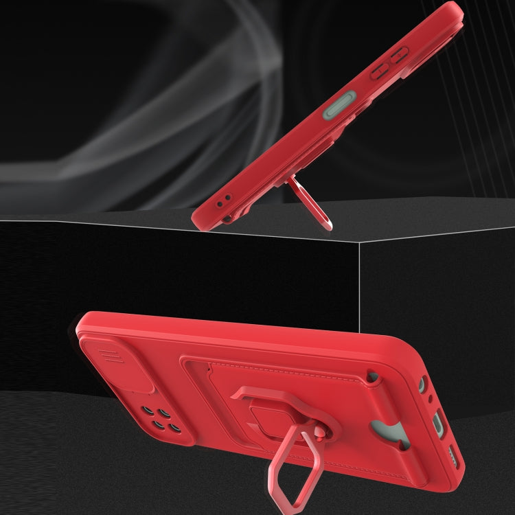 For Samsung Galaxy A22 5G Sliding Camera Cover Design TPU Phone Case