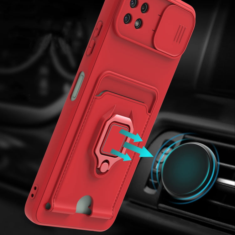 For Samsung Galaxy A22 5G Sliding Camera Cover Design TPU Phone Case