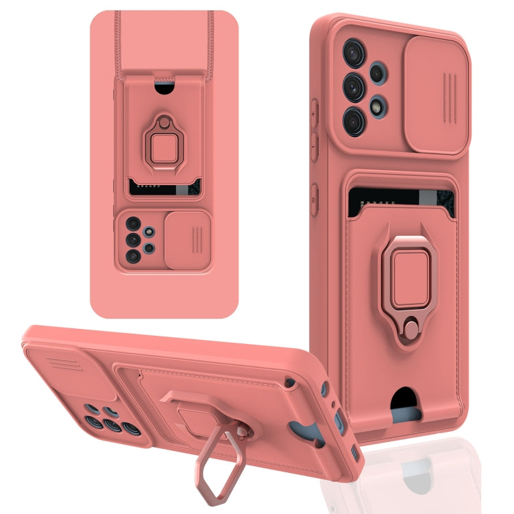 For Samsung Galaxy A32 4G Sliding Camera Cover Design TPU Phone Case