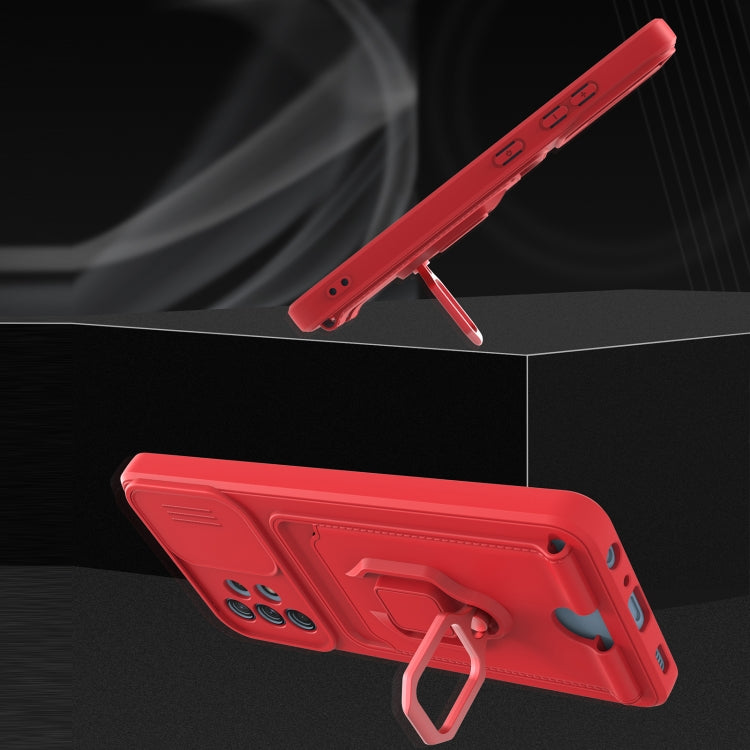 For Samsung Galaxy A32 5G Sliding Camera Cover Design TPU Phone Case
