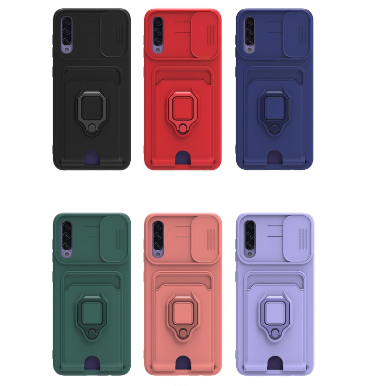 For Samsung Galaxy A50 / A30s / A50s Sliding Camera Cover Design TPU Phone Case