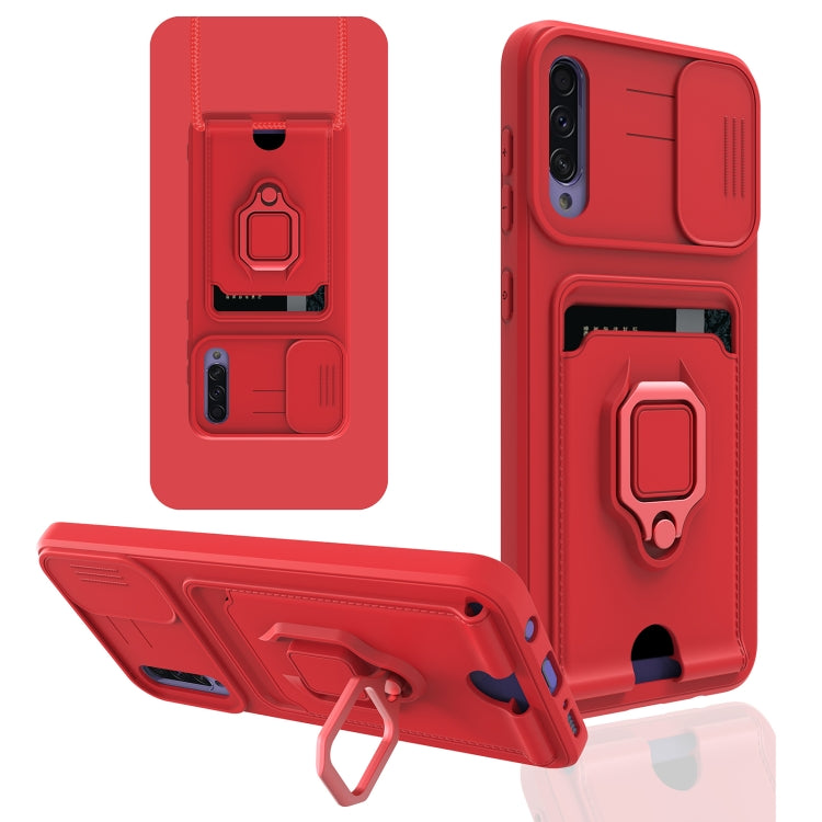 For Samsung Galaxy A50 / A30s / A50s Sliding Camera Cover Design TPU Phone Case