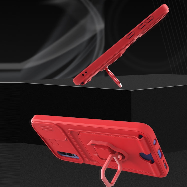 For Samsung Galaxy A50 / A30s / A50s Sliding Camera Cover Design TPU Phone Case