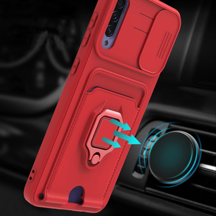 For Samsung Galaxy A50 / A30s / A50s Sliding Camera Cover Design TPU Phone Case