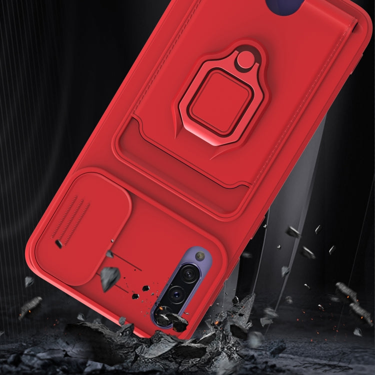 For Samsung Galaxy A50 / A30s / A50s Sliding Camera Cover Design TPU Phone Case