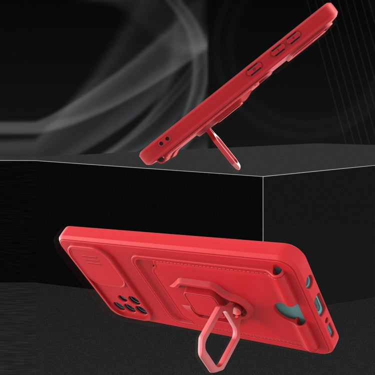 For Samsung Galaxy A51 Sliding Camera Cover Design TPU Phone Case