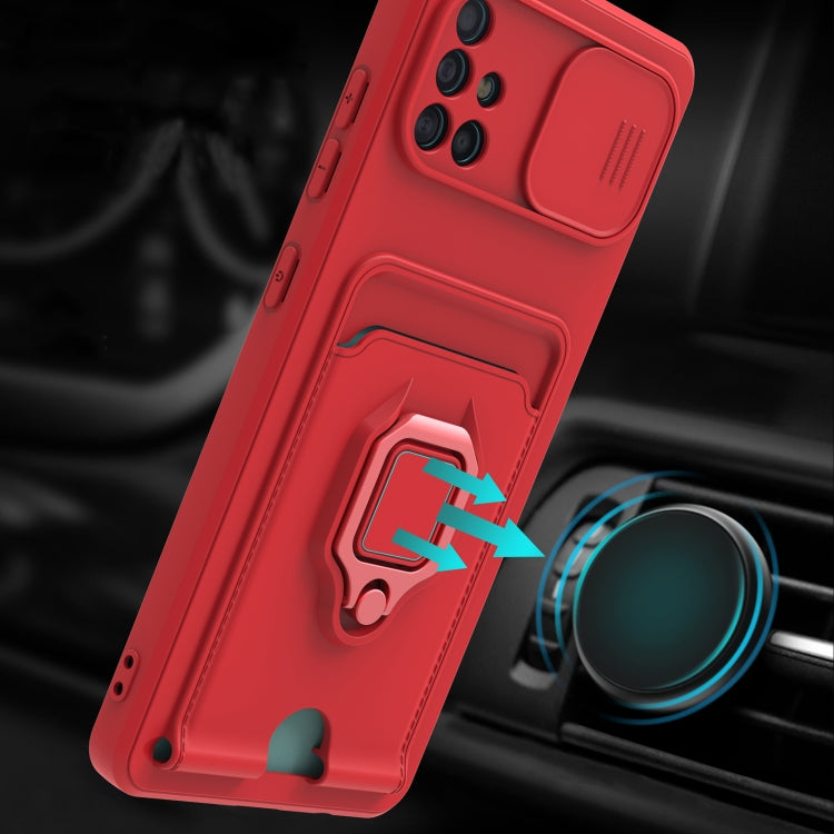 For Samsung Galaxy A51 Sliding Camera Cover Design TPU Phone Case