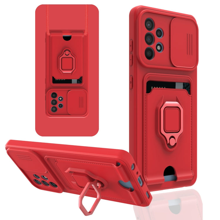 For Samsung Galaxy A52 5G / 4G Sliding Camera Cover Design TPU Phone Case