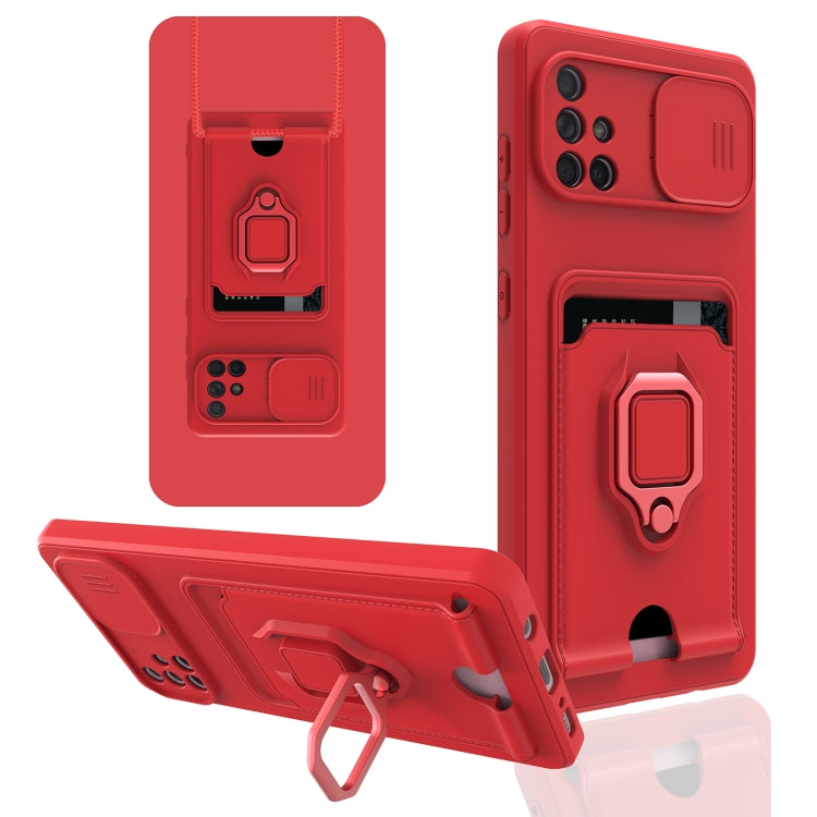 For Samsung Galaxy A71 Sliding Camera Cover Design TPU Phone Case