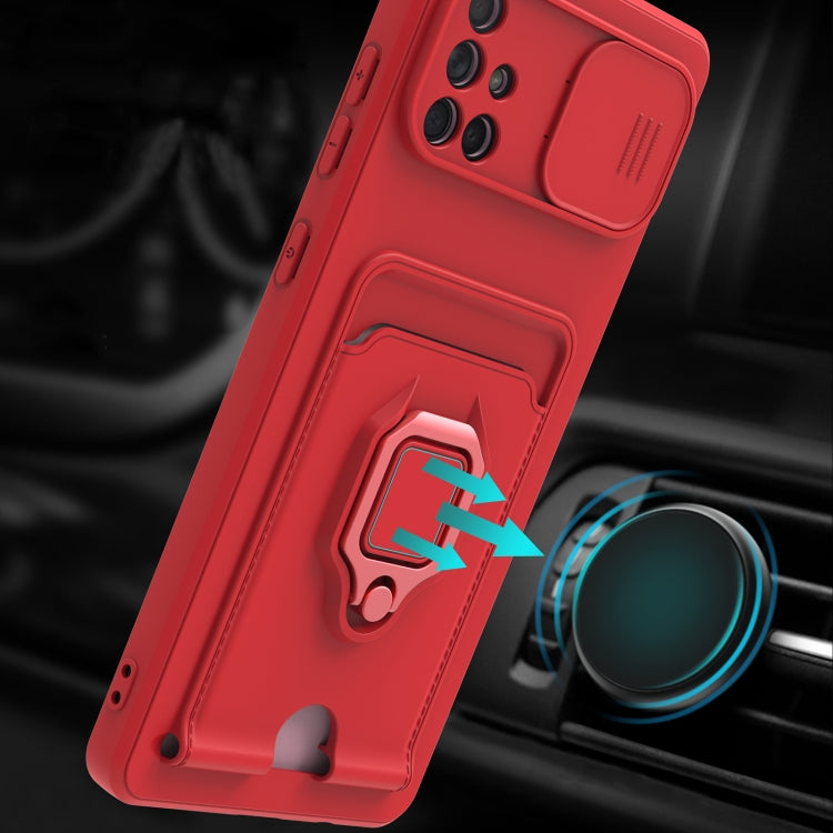 For Samsung Galaxy A71 Sliding Camera Cover Design TPU Phone Case