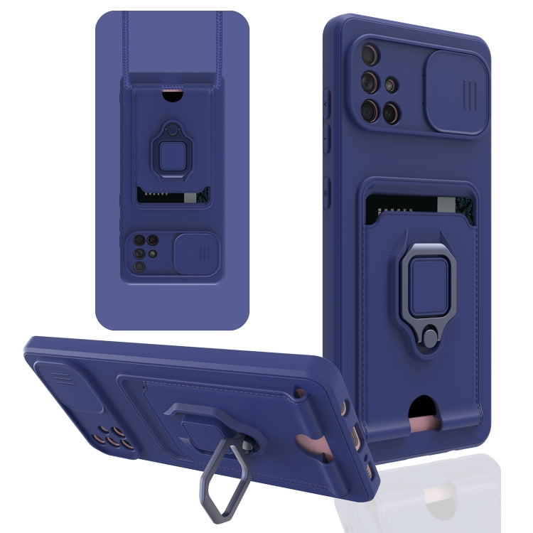 For Samsung Galaxy A71 Sliding Camera Cover Design TPU Phone Case