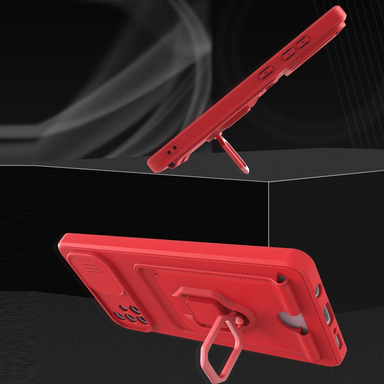 For Samsung Galaxy A71 Sliding Camera Cover Design TPU Phone Case