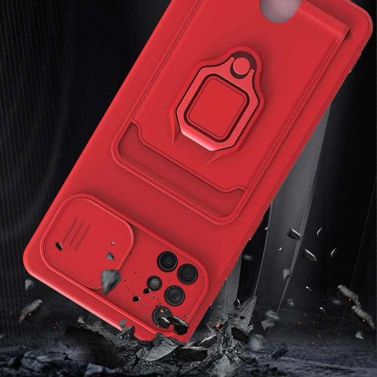 For Samsung Galaxy A71 Sliding Camera Cover Design TPU Phone Case