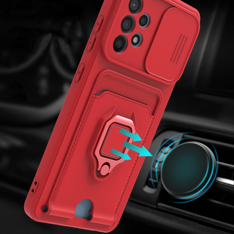 For Samsung Galaxy A72 5G / 4G Sliding Camera Cover Design TPU Phone Case