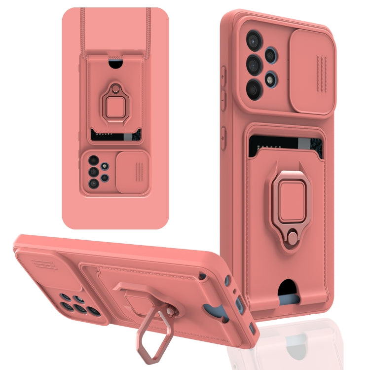 For Samsung Galaxy A72 5G / 4G Sliding Camera Cover Design TPU Phone Case