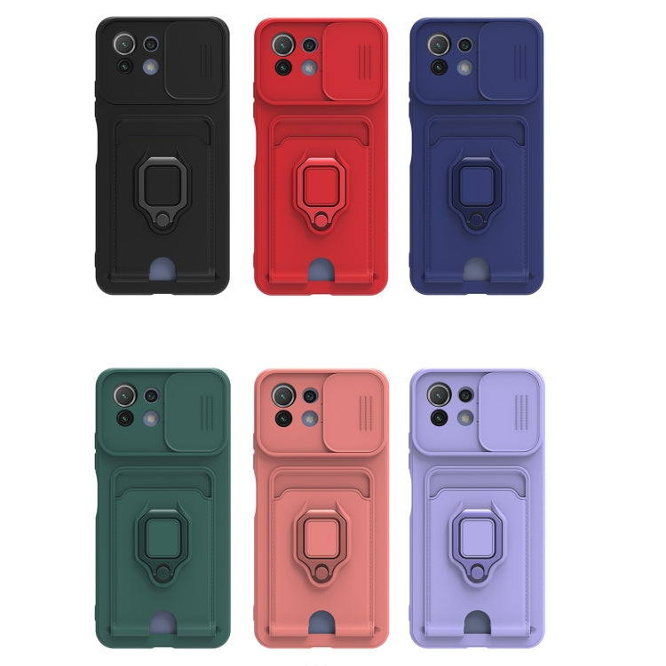 For Xiaomi Mi 11 Lite / 11 Lite 5G Sliding Camera Cover Design TPU Phone Case