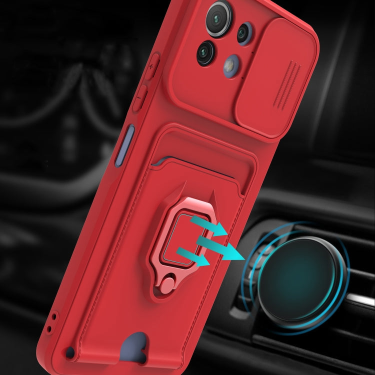 For Xiaomi Mi 11 Lite / 11 Lite 5G Sliding Camera Cover Design TPU Phone Case