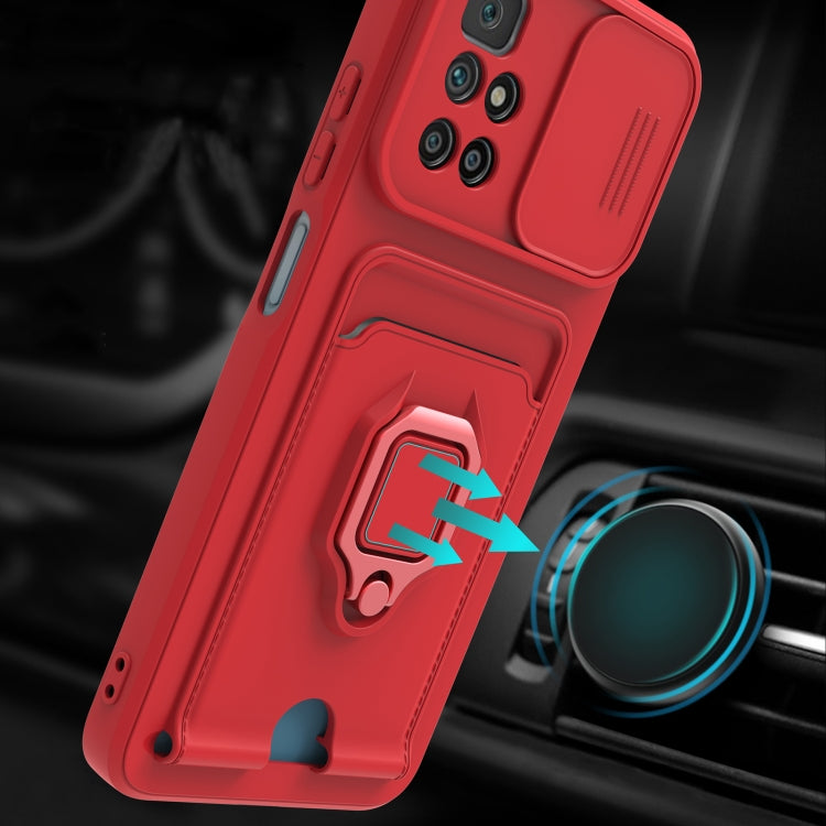 For Xiaomi Redmi 10 / 10 Prime Sliding Camera Cover Design TPU Phone Case