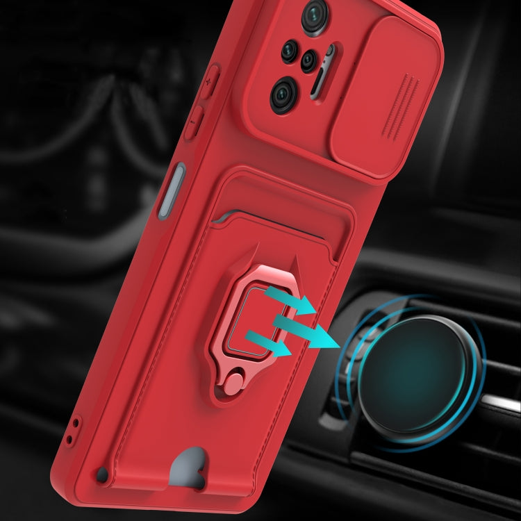 For Xiaomi Redmi Note 10 Pro Sliding Camera Cover Design TPU Phone Case