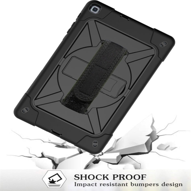 For Galaxy Tab A 8.0 (2019) T290 Contrast Color Silicone + PC Combination Case with Holder
