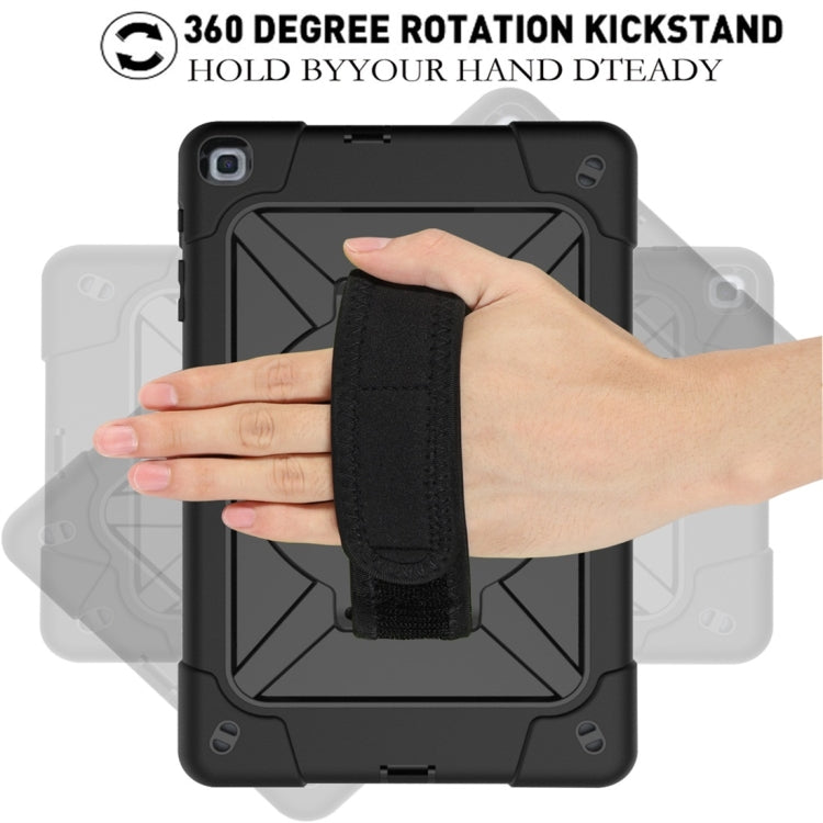 For Galaxy Tab A 8.0 (2019) T290 Contrast Color Silicone + PC Combination Case with Holder