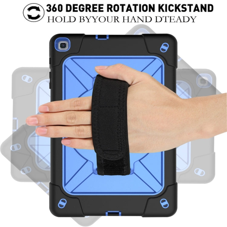 For Galaxy Tab A 8.0 (2019) T290 Contrast Color Silicone + PC Combination Case with Holder