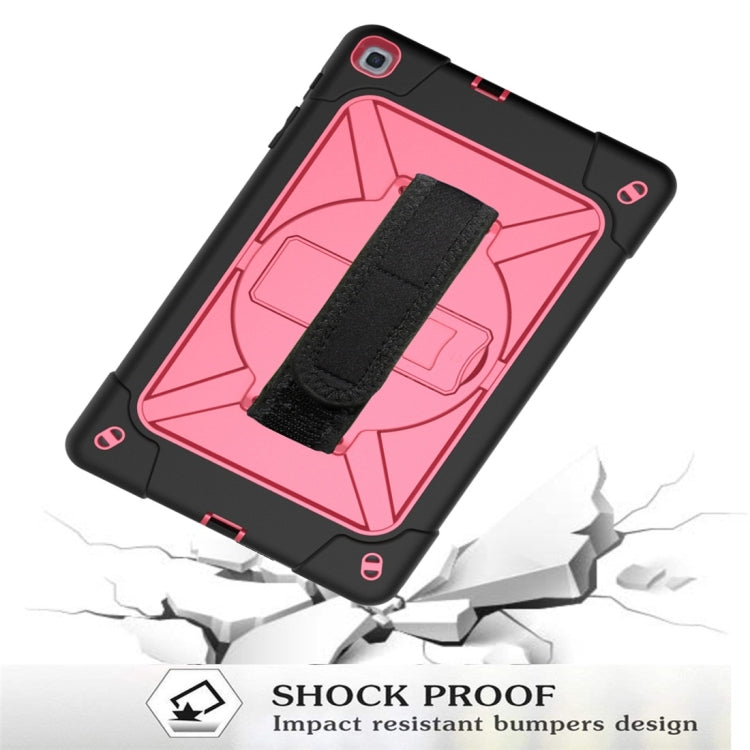 For Galaxy Tab A 8.0 (2019) T290 Contrast Color Silicone + PC Combination Case with Holder