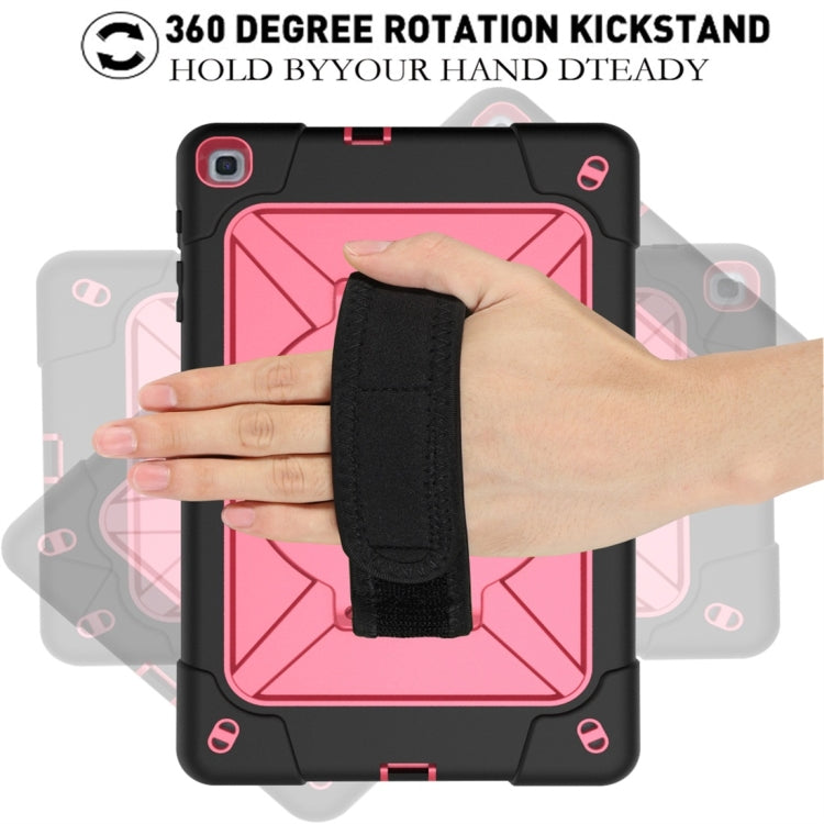 For Galaxy Tab A 8.0 (2019) T290 Contrast Color Silicone + PC Combination Case with Holder