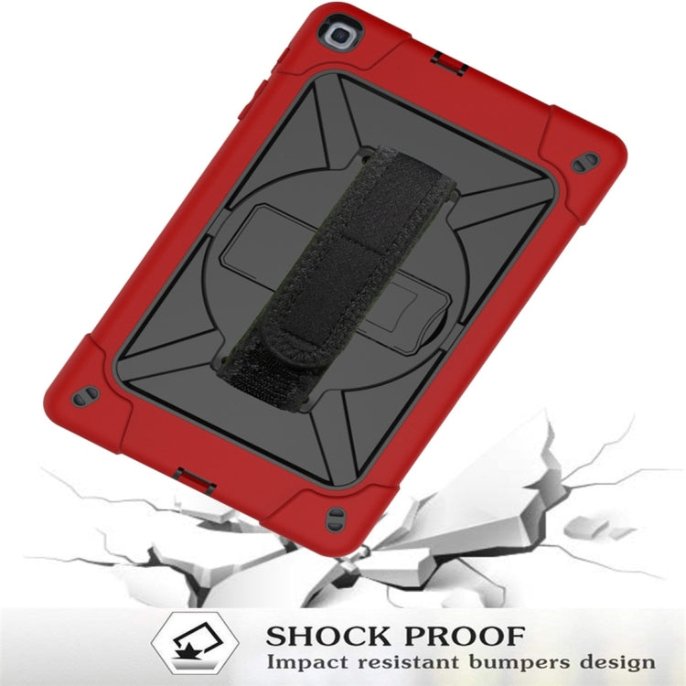 For Galaxy Tab A 8.0 (2019) T290 Contrast Color Silicone + PC Combination Case with Holder