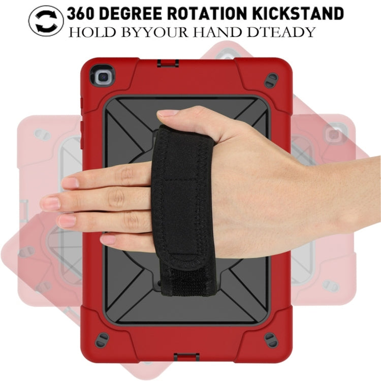 For Galaxy Tab A 8.0 (2019) T290 Contrast Color Silicone + PC Combination Case with Holder