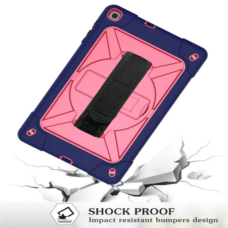 For Galaxy Tab A 8.0 (2019) T290 Contrast Color Silicone + PC Combination Case with Holder
