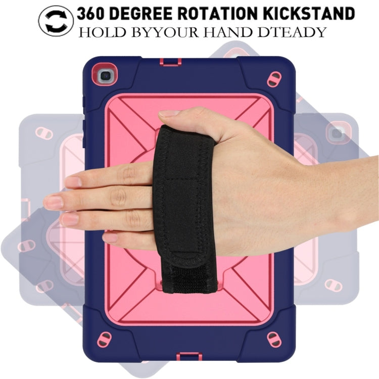 For Galaxy Tab A 8.0 (2019) T290 Contrast Color Silicone + PC Combination Case with Holder