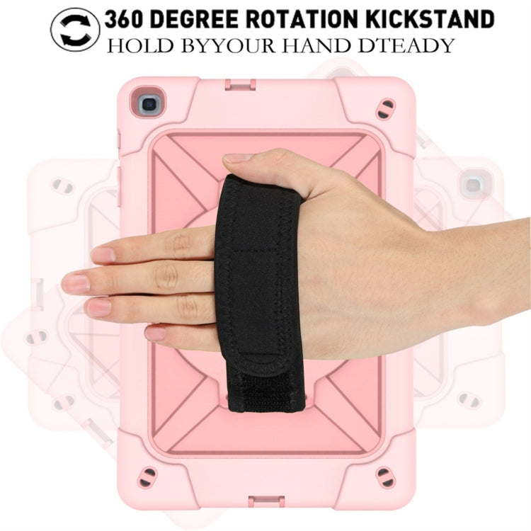 For Galaxy Tab A 8.0 (2019) T290 Contrast Color Silicone + PC Combination Case with Holder