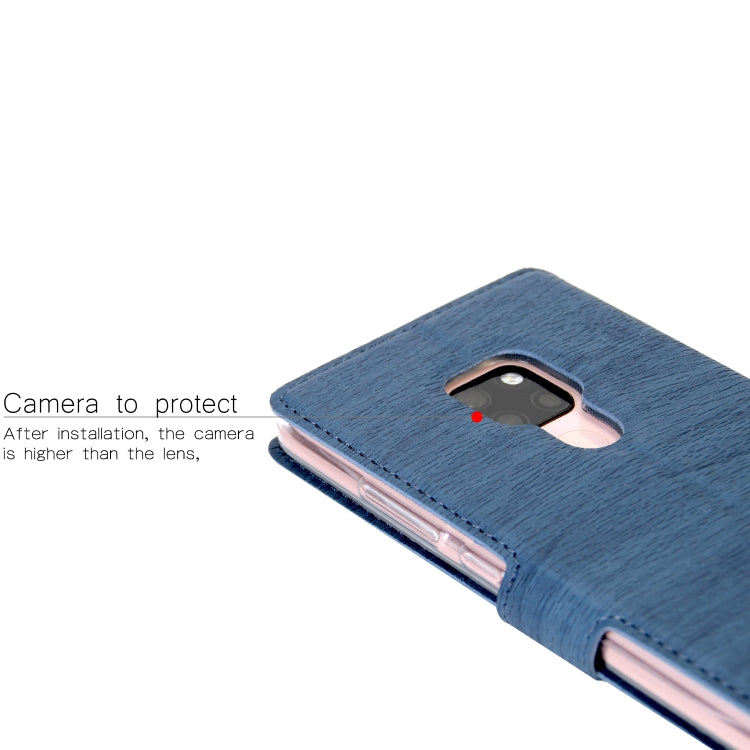 For Huawei Mate 20 Ultra-thin Tree Texture Horizontal Flip TPU + PU Leather Case, with Card Slots & Holder & Lanyard
