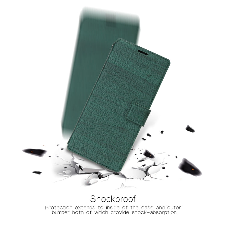 For Huawei Mate 20 Lite Ultra-thin Tree Texture Horizontal Flip TPU + PU Leather Case, with Card Slots & Holder & Lanyard