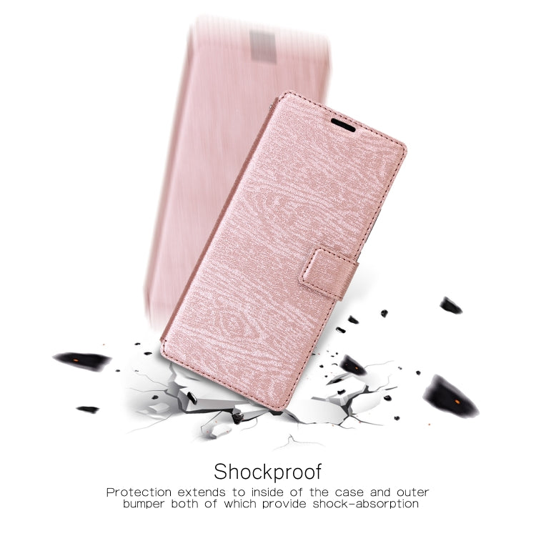 For Huawei Mate 20 Pro Ultra-thin Tree Texture Horizontal Flip TPU + PU Leather Case, with Card Slots & Holder & Lanyard