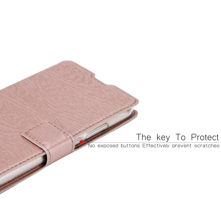 For Huawei P20 Lite Ultra-thin Tree Texture Horizontal Flip TPU + PU Leather Case, with Card Slots & Holder & Lanyard