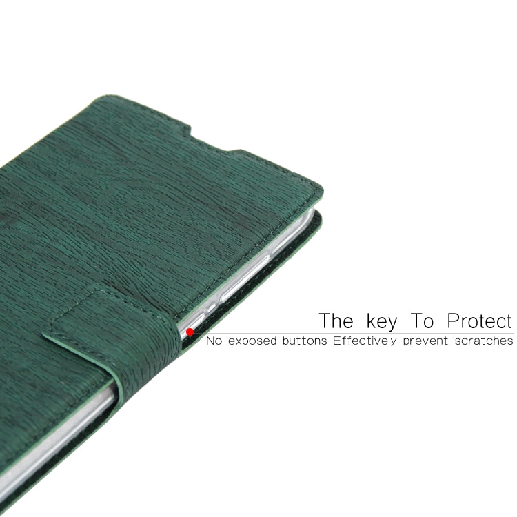 For Huawei Y7 (2019) Ultra-thin Tree Texture Horizontal Flip TPU + PU Leather Case, with Card Slots & Holder & Lanyard