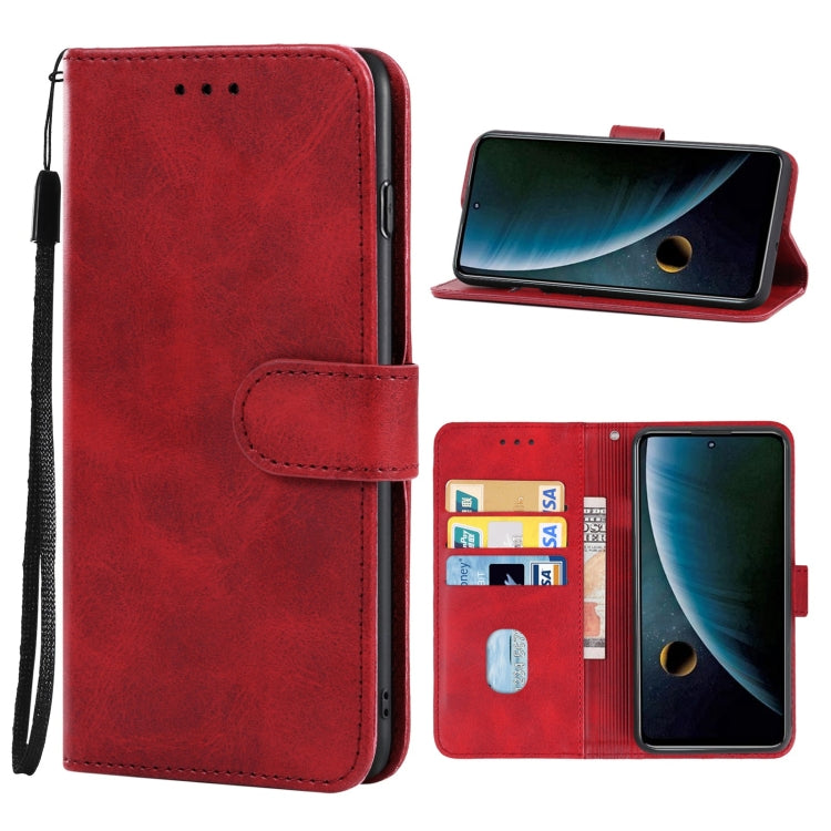 Leather Phone Case For ZTE Blade V40